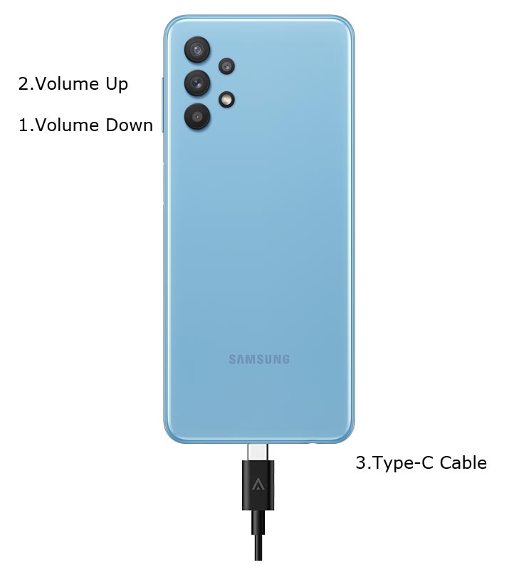 Samsung Galaxy A32 5G Download Mode