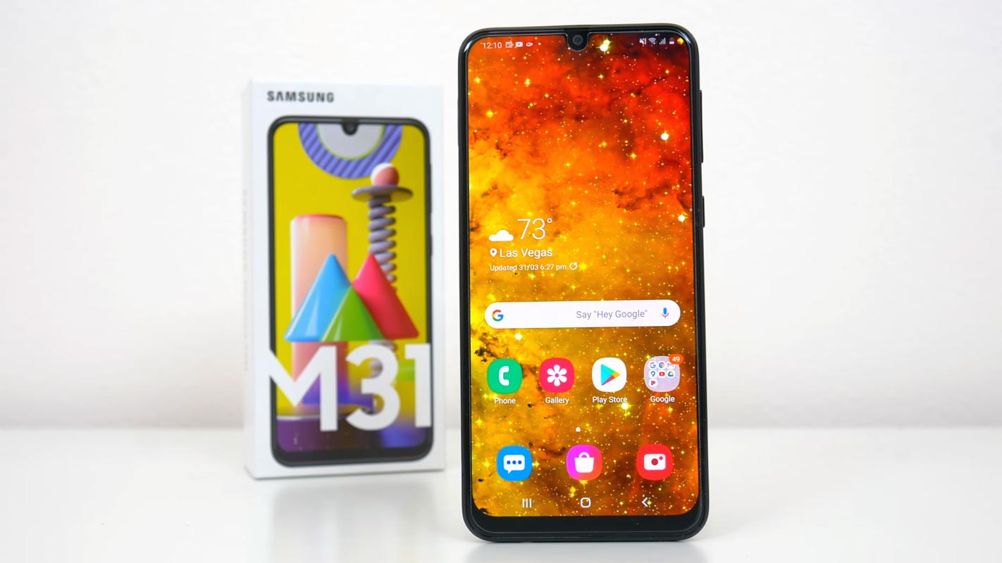 Samsung Galaxy M31 with Retail Box