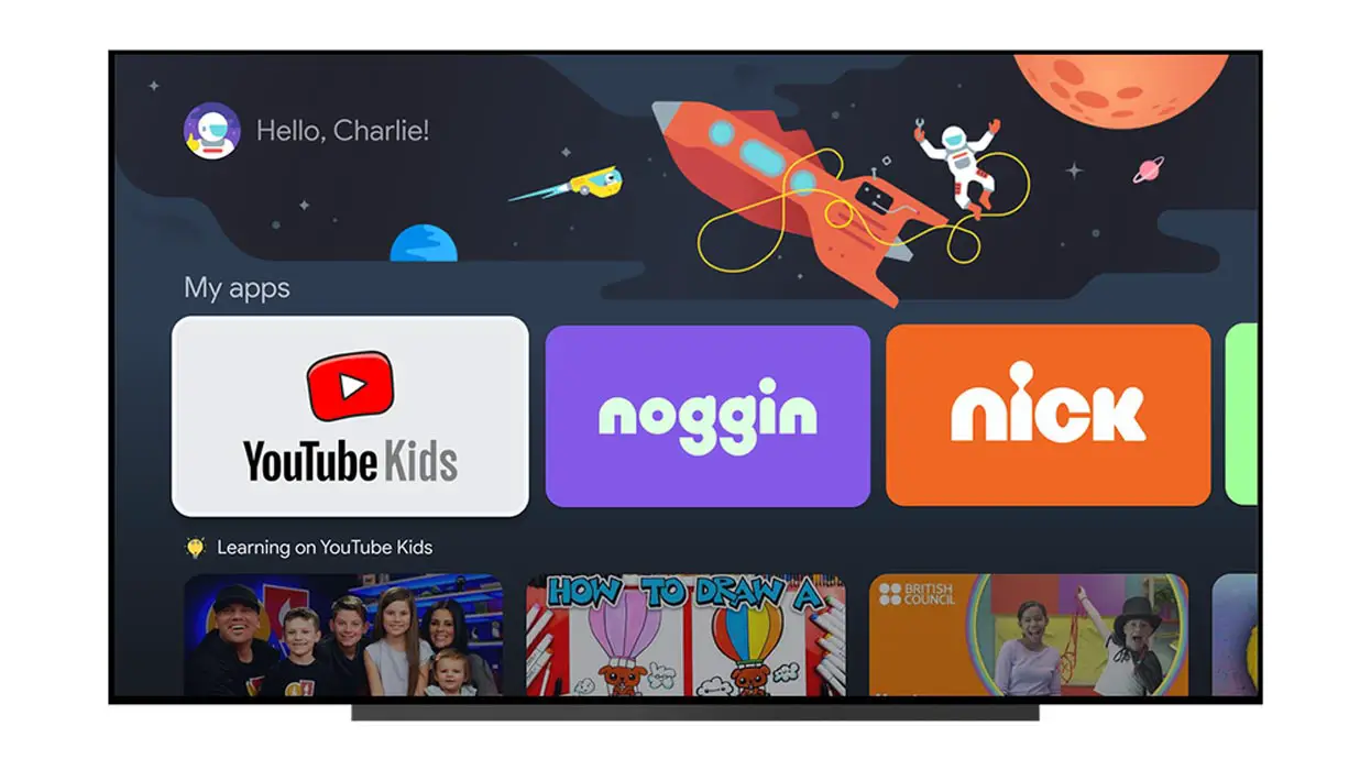 Kids Profiles Google TV Chromecast