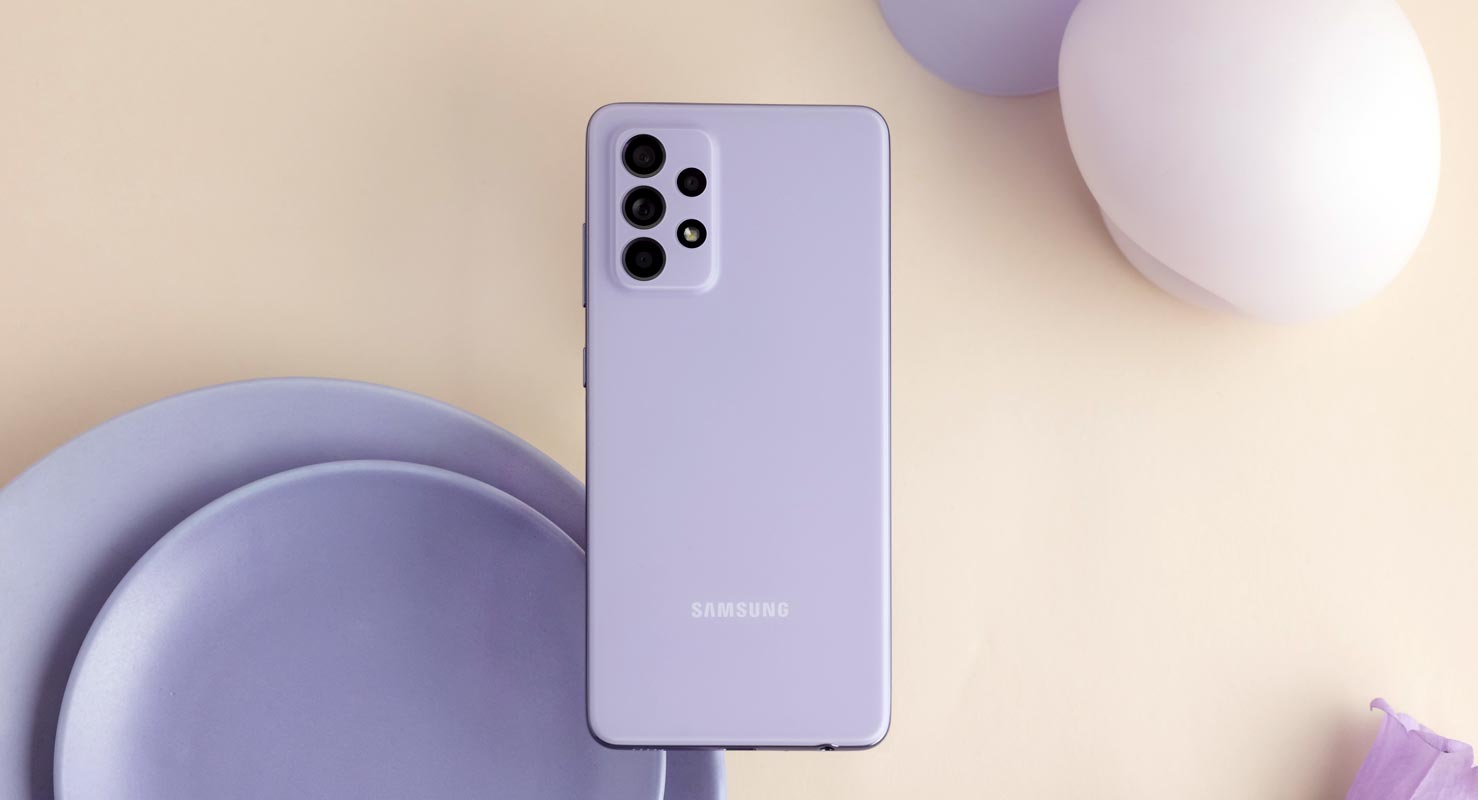 Samsung Galaxy A52 Rear View