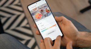 Samsung Galaxy A72 Display Settings Screen