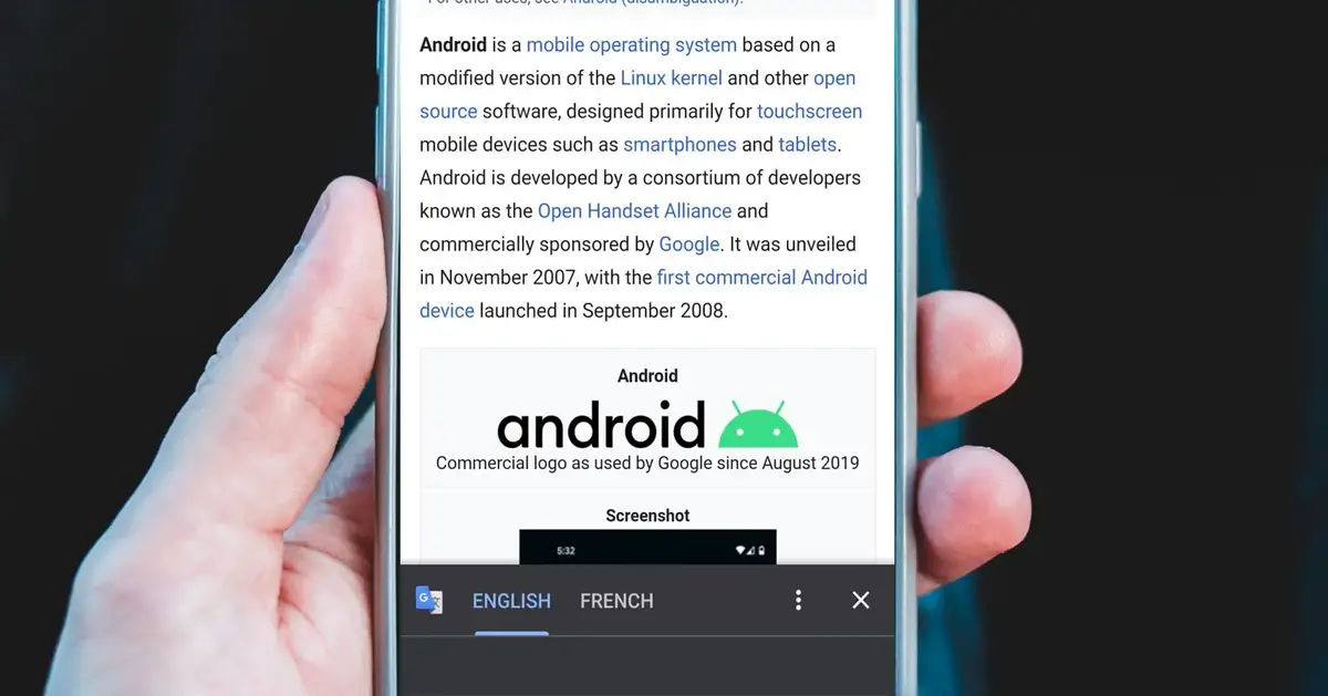 Cara setting Google Translate di Chrome Android