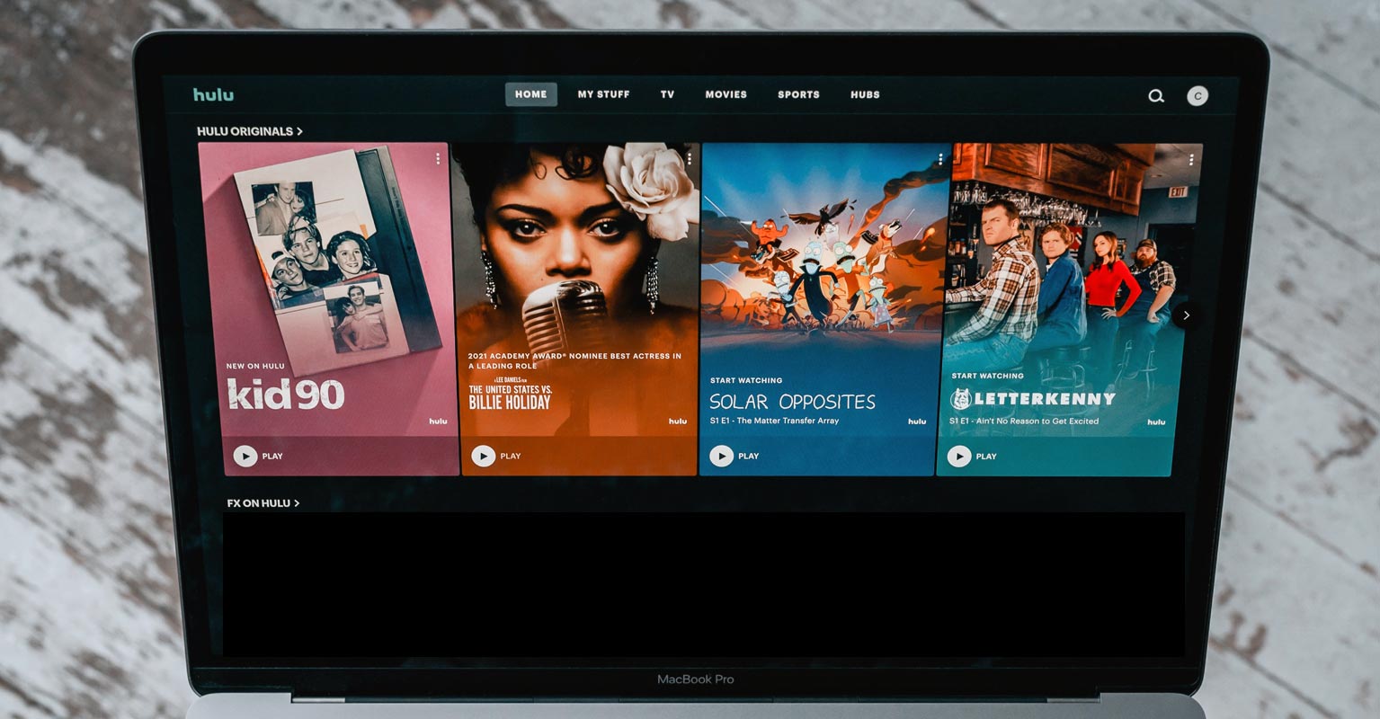 Hulu Playing in Macbook Pro