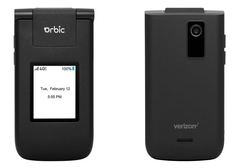 Orbic Journey V Verizon 4G LTE Support Basic phone