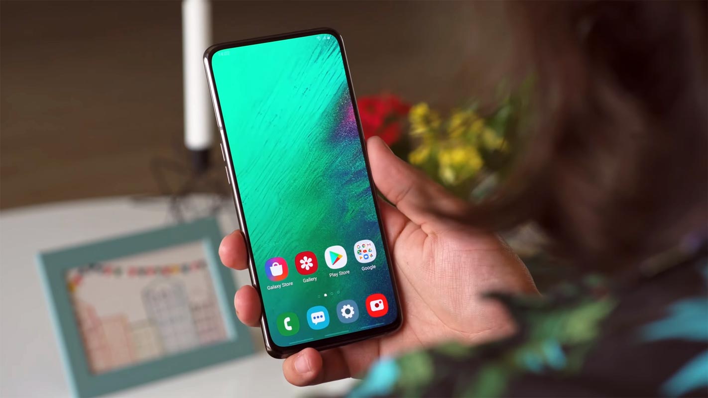 Samsung Galaxy A80 Android 11 Firmware Home Screen