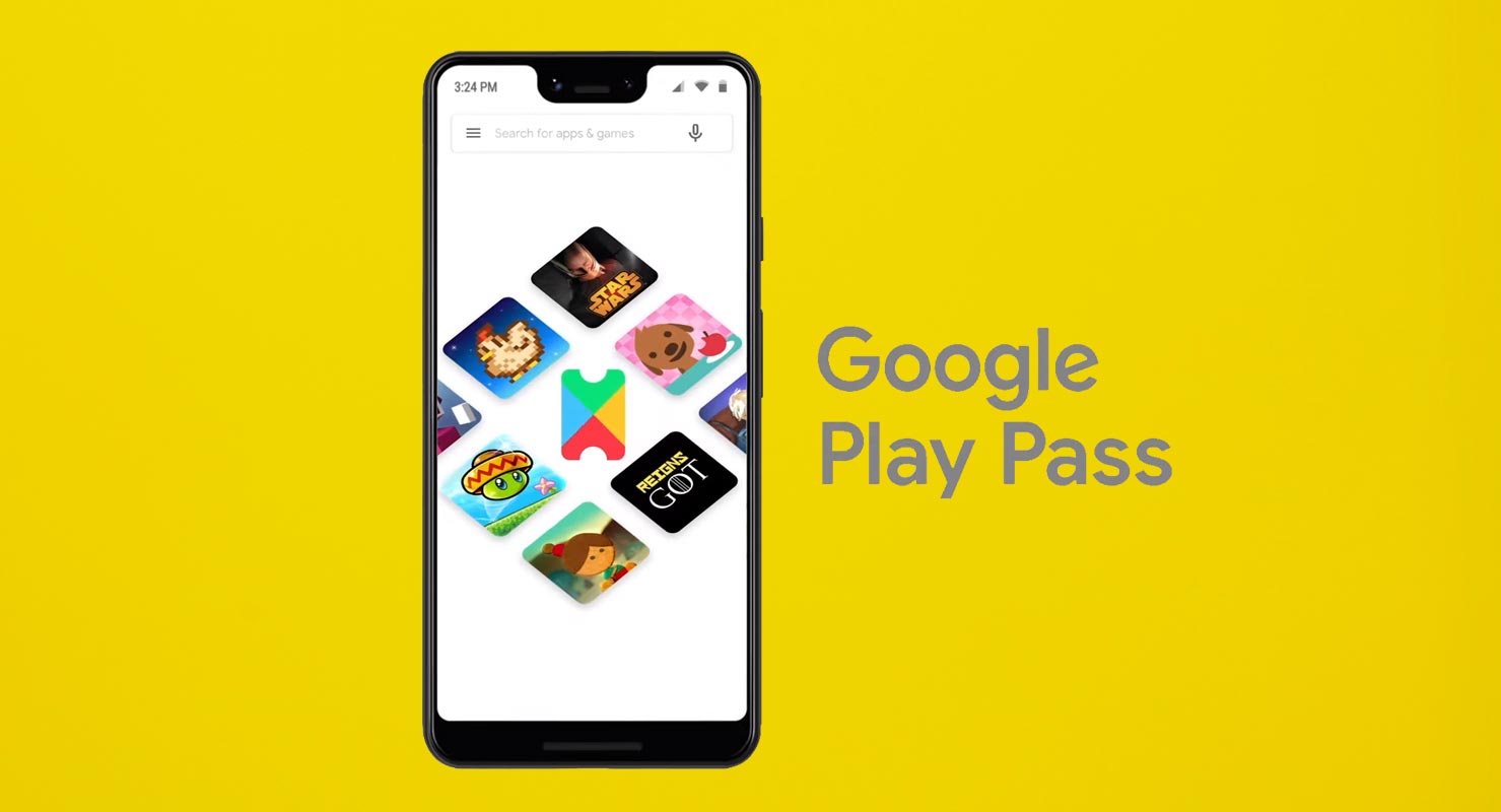 Google Play Pass in Pixel 3 Mobile