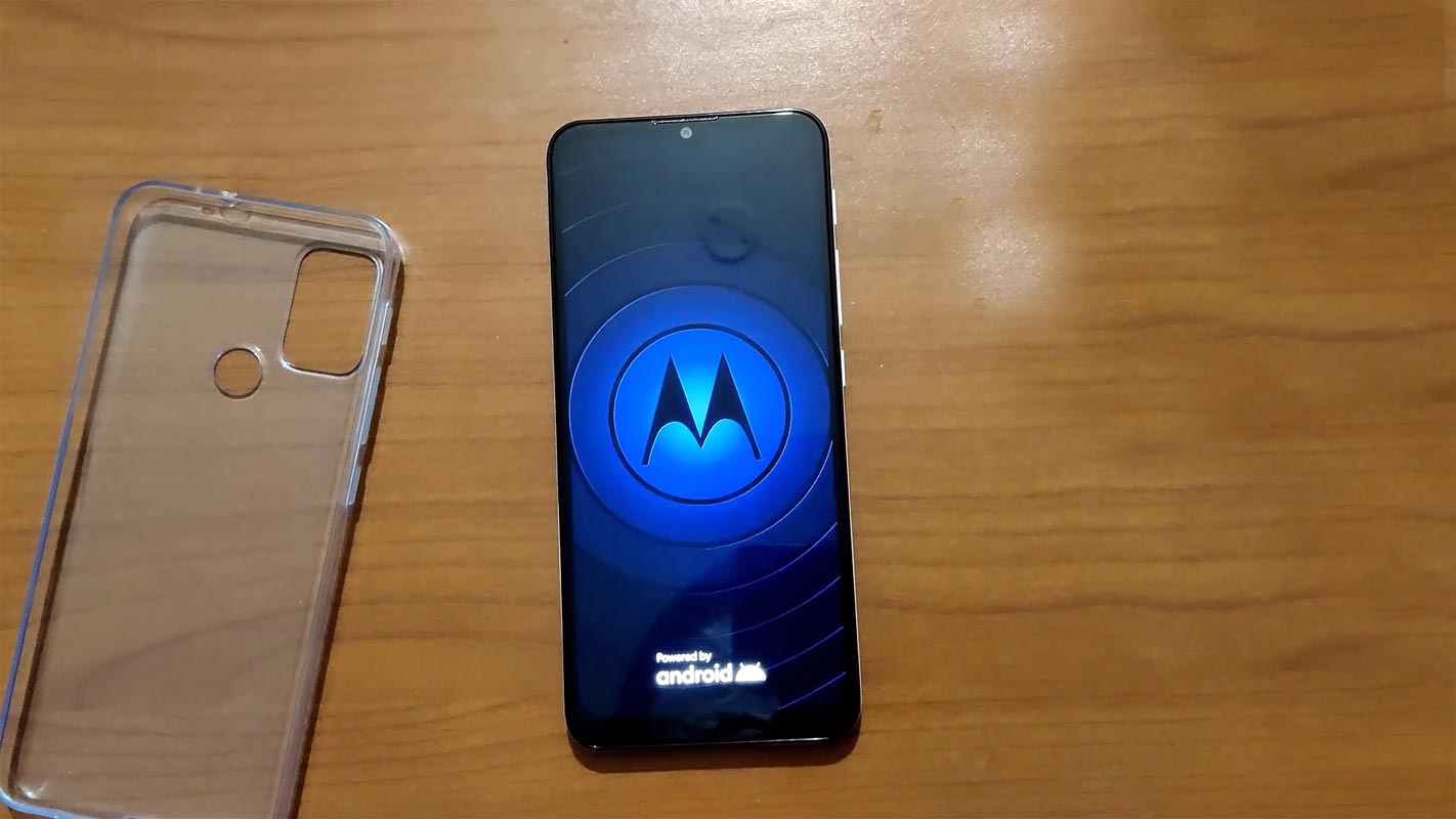 Moto G30 boot Screen logo