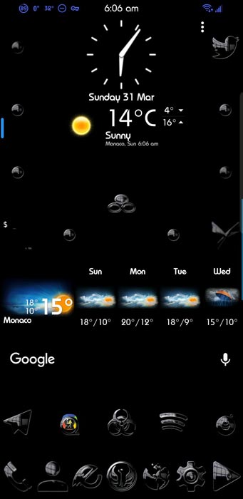 Samsung Clock One UI Tuner app