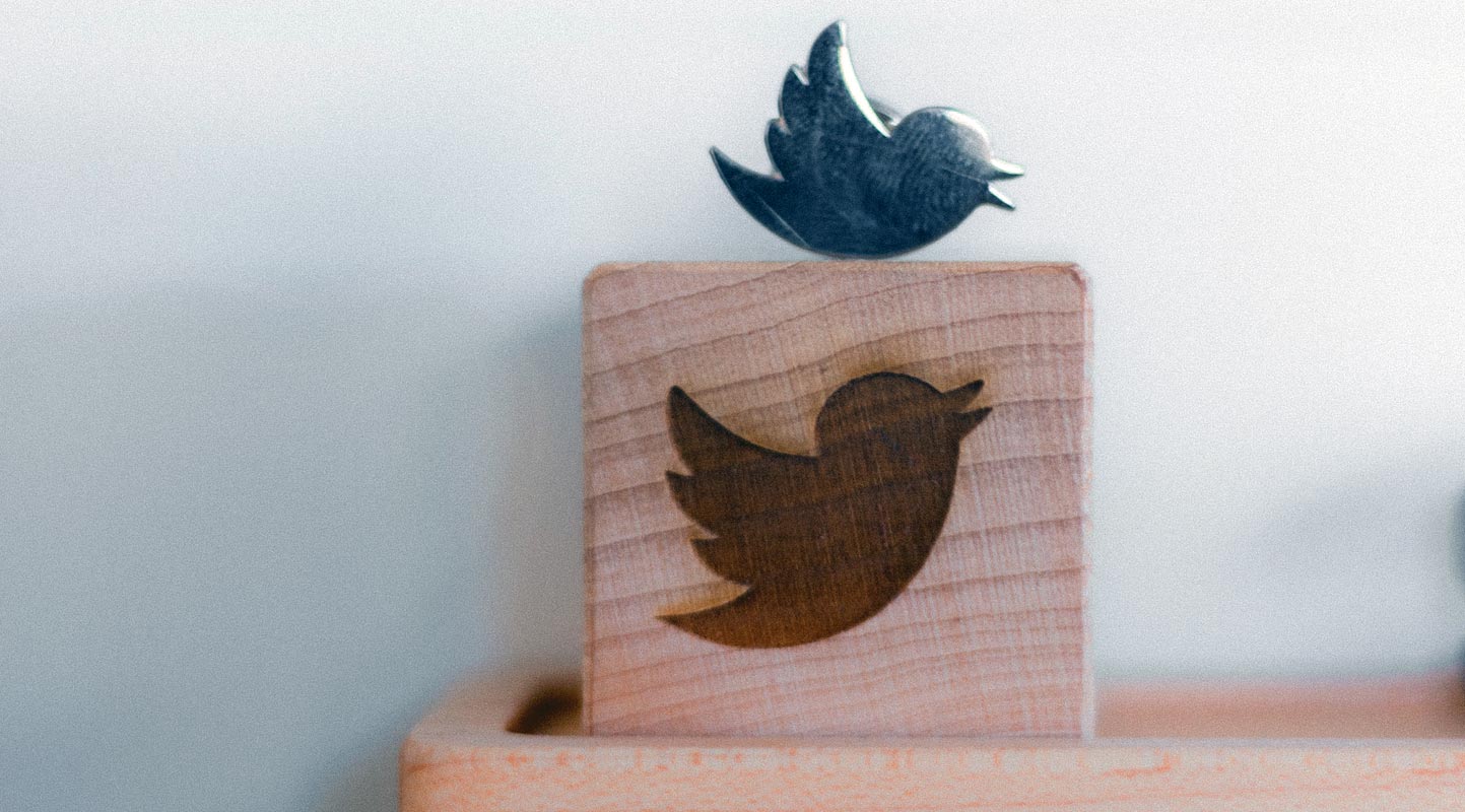 Twitter Bird in Wood and Steel