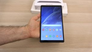 Samsung Galaxy Tab A7 Lite Vertical Position