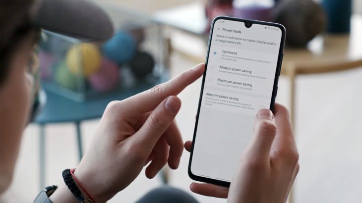Samsung Galaxy A70 Power Saver Mode