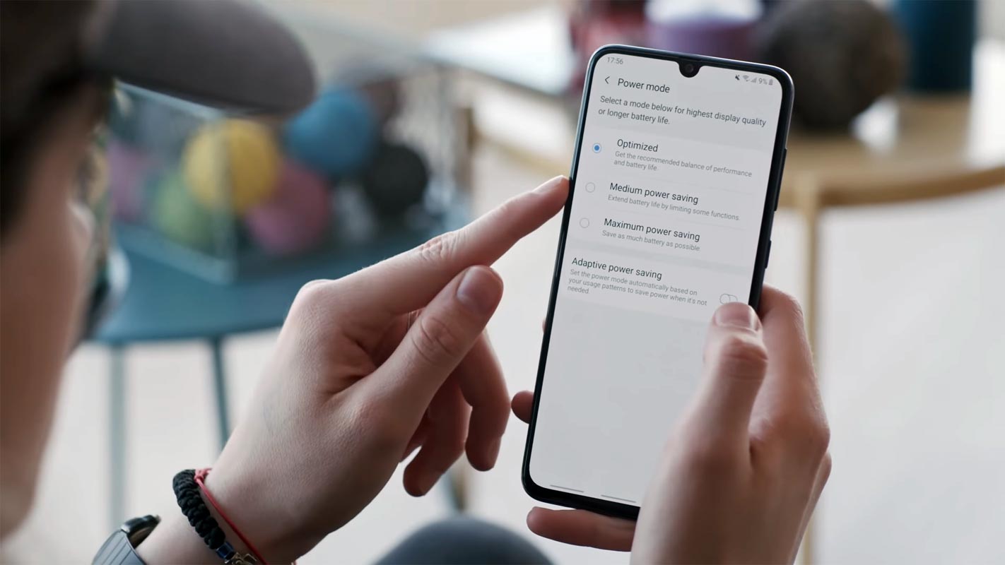 Samsung Galaxy A70 Power Saver Mode