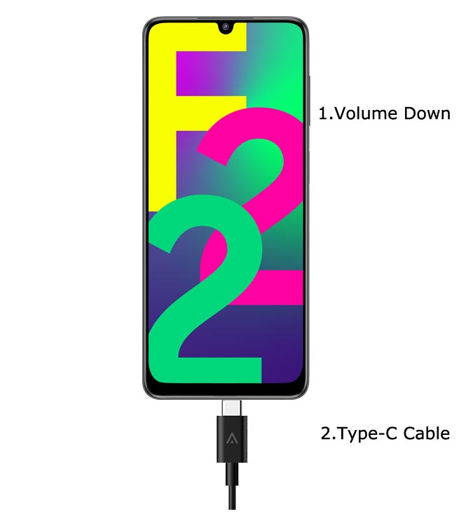 Samsung Galaxy F22 Download Mode