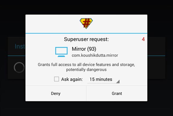 Super User Allow Permissions
