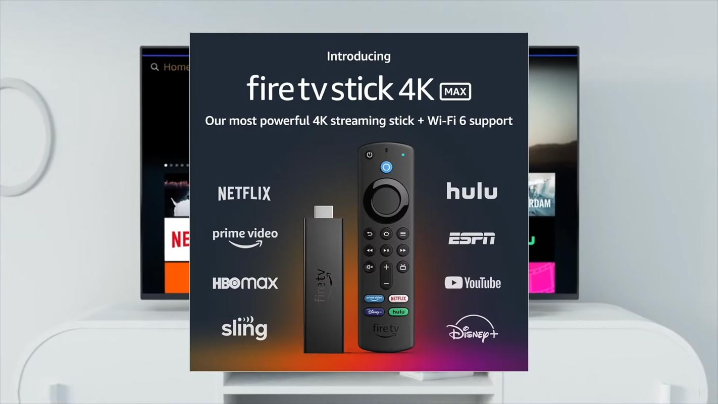 Fire TV Stick 4K Max with Remote