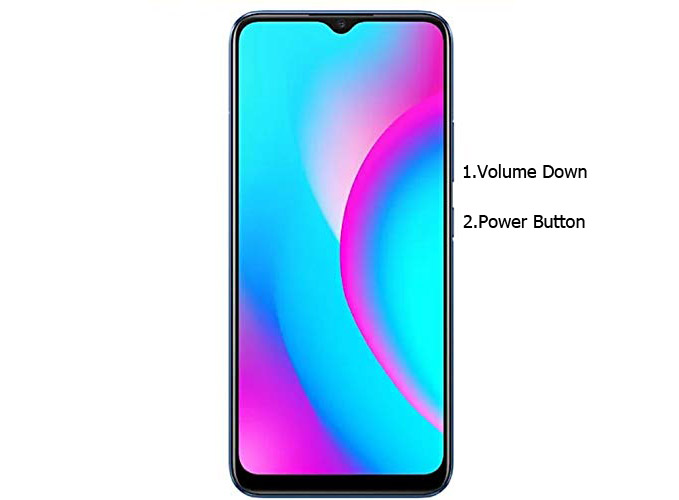 Realme C15 Qualcomm Edition recovery mode