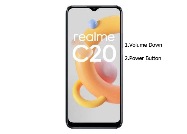 Realme C20 recovery mode