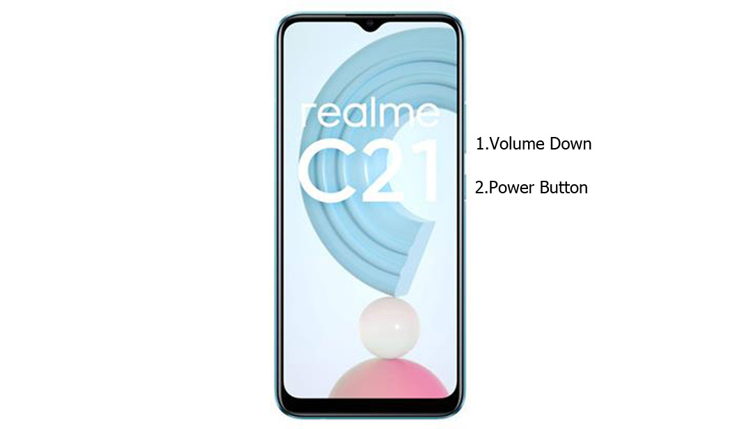 Realme C21 recovery mode