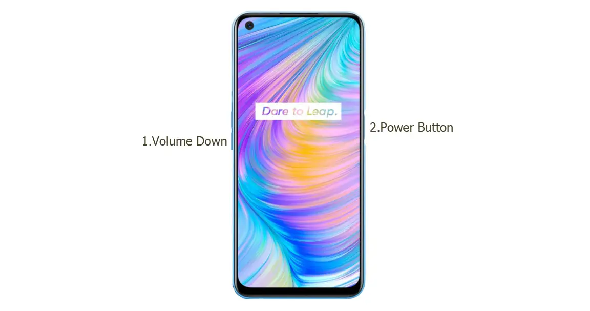 Realme Q2 recovery mode