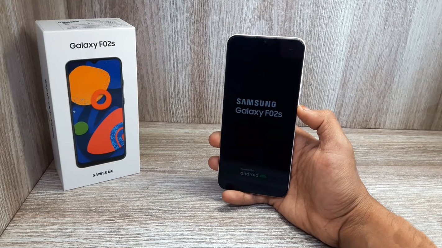 Samsung Galaxy F02s boot logo