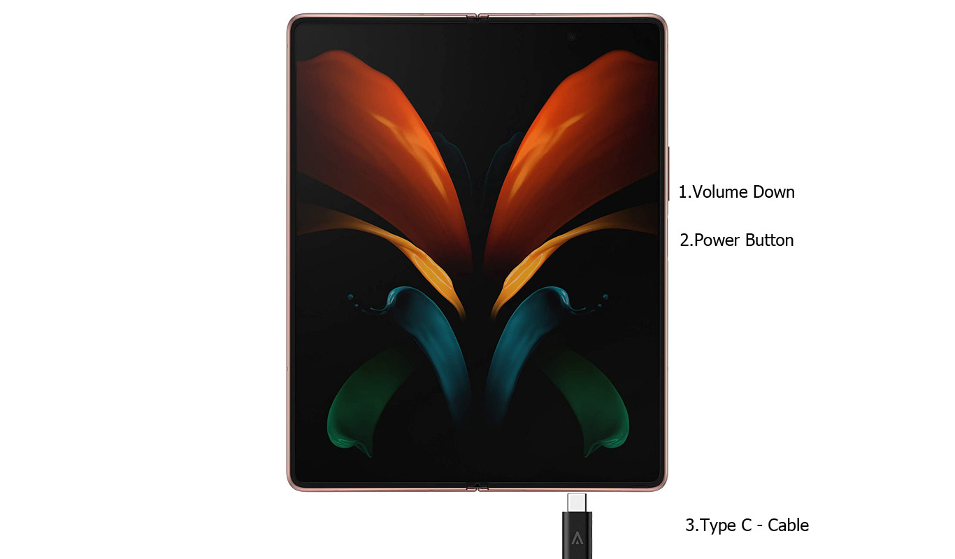 Samsung Galaxy Z Fold2 5G download mode