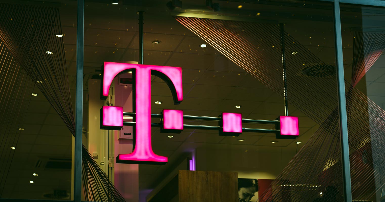 T-Mobile Logo in the Building