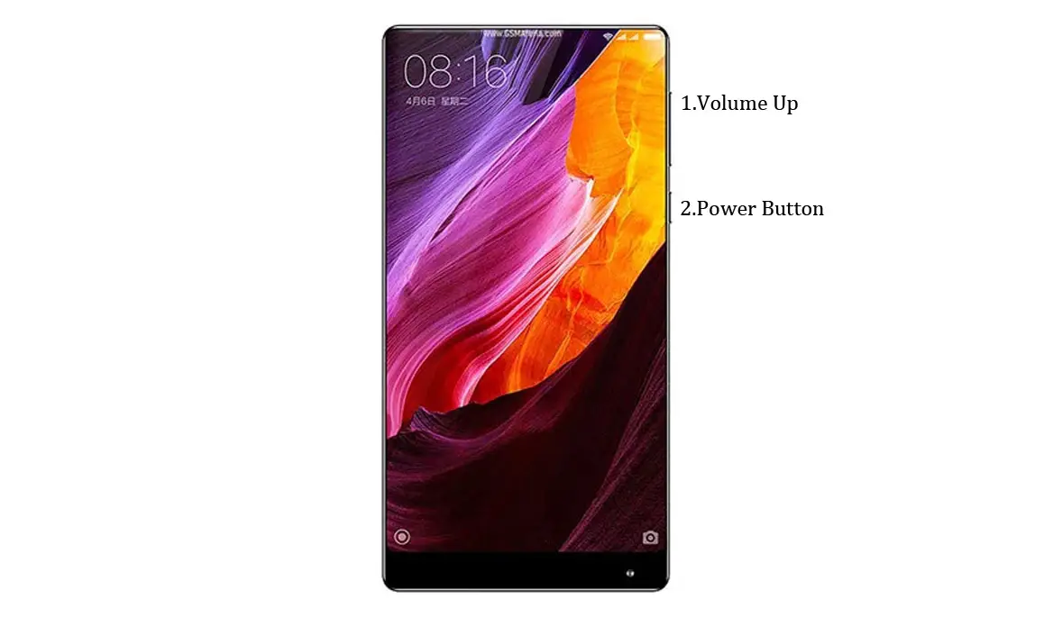 Xiaomi Mi Mix recovery mode