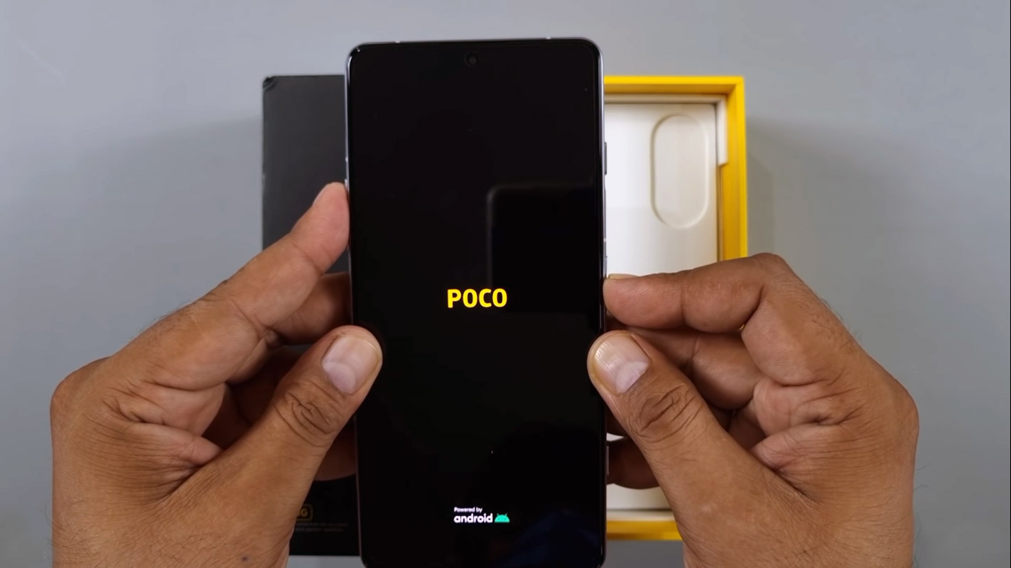 Xiaomi Poco f3 GT boot logo