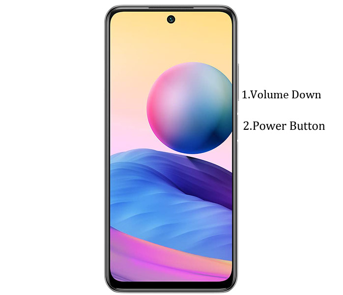 Xiaomi Redmi Note 10 5G fastboot mode