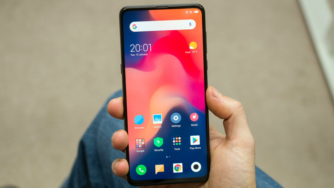 mi mix 4 unlock screen