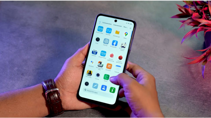 mi note 10t 5g app menu screen