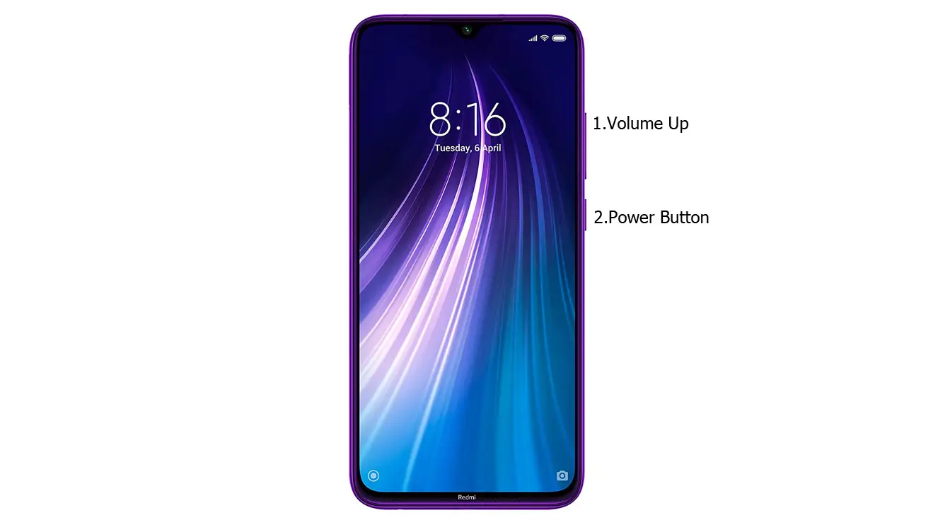 Xiaomi Redmi Note 8 2021 Recovery Mode