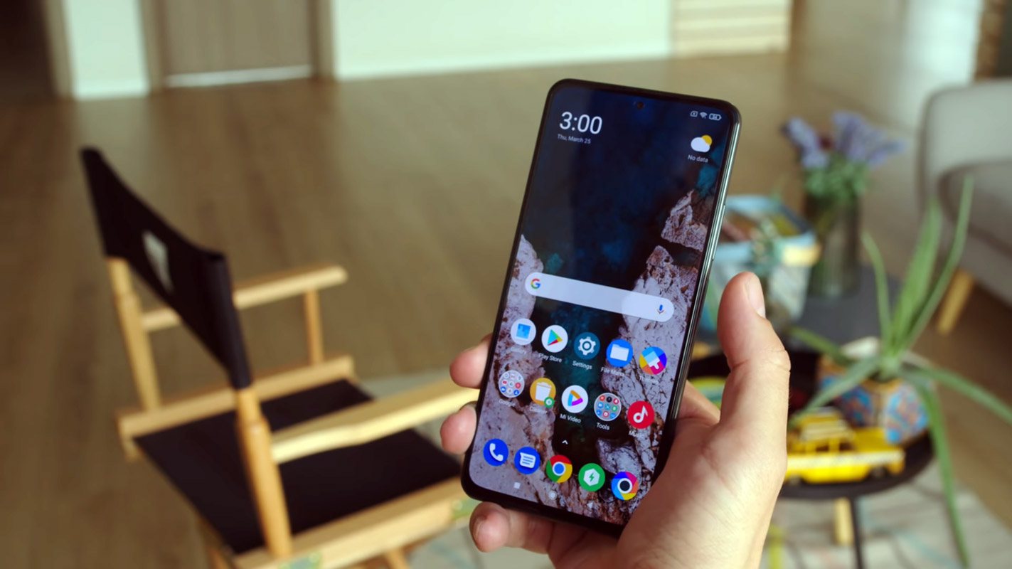poco f3 unlock screen