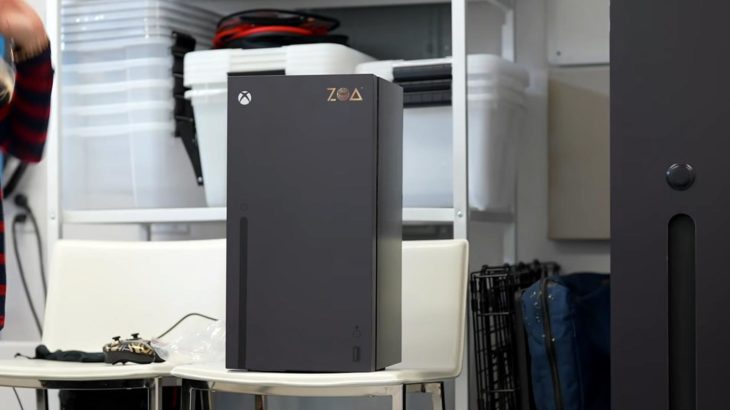 Xbox Mini-Fridge on the Table