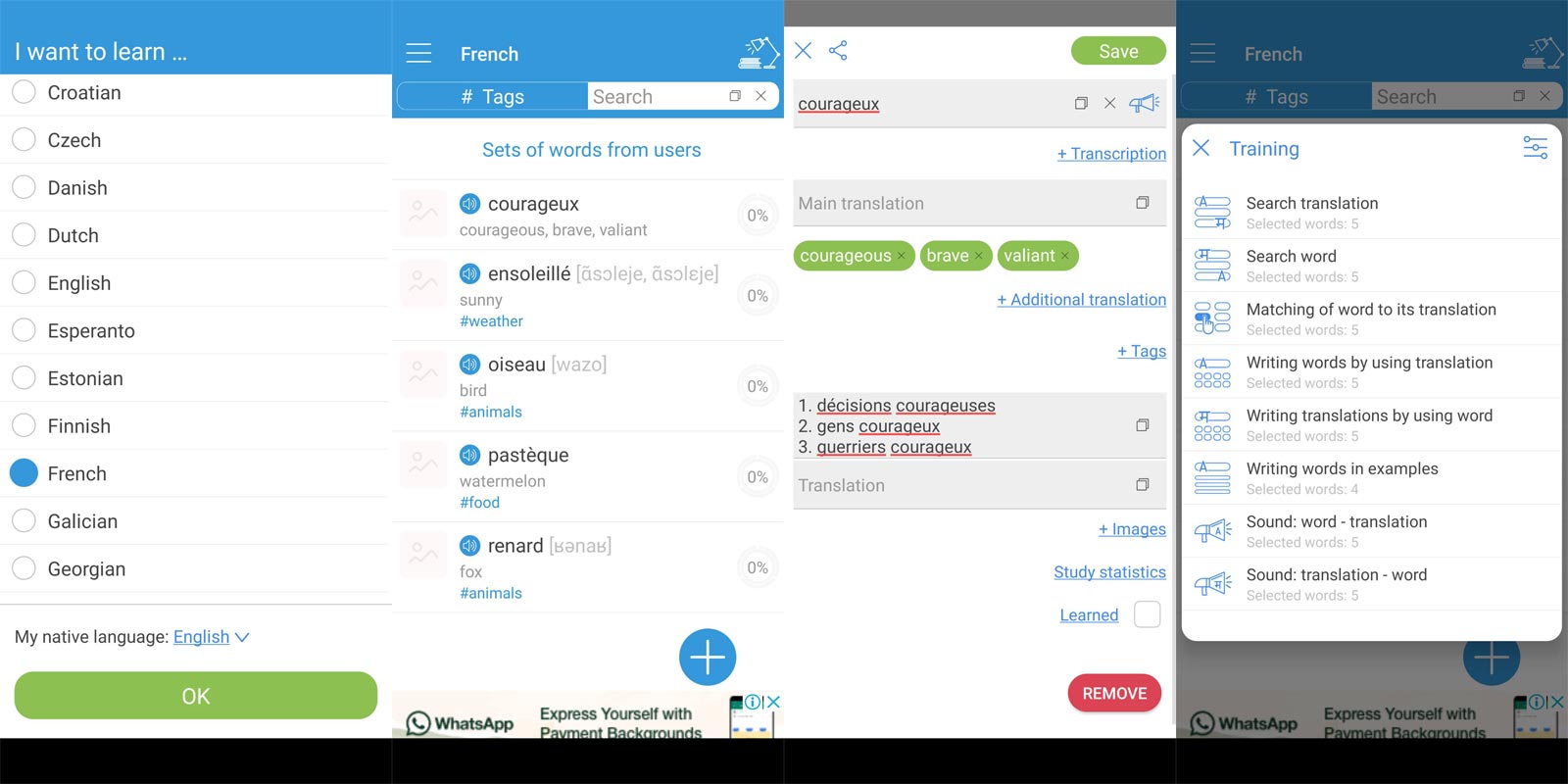 My Dictionary - polyglot App Screenshots