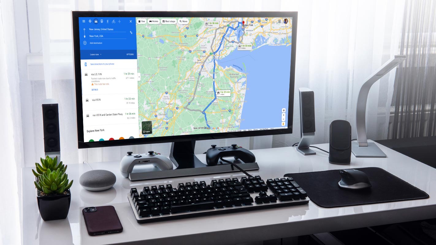 Offline Google Maps in Windows 10 PC