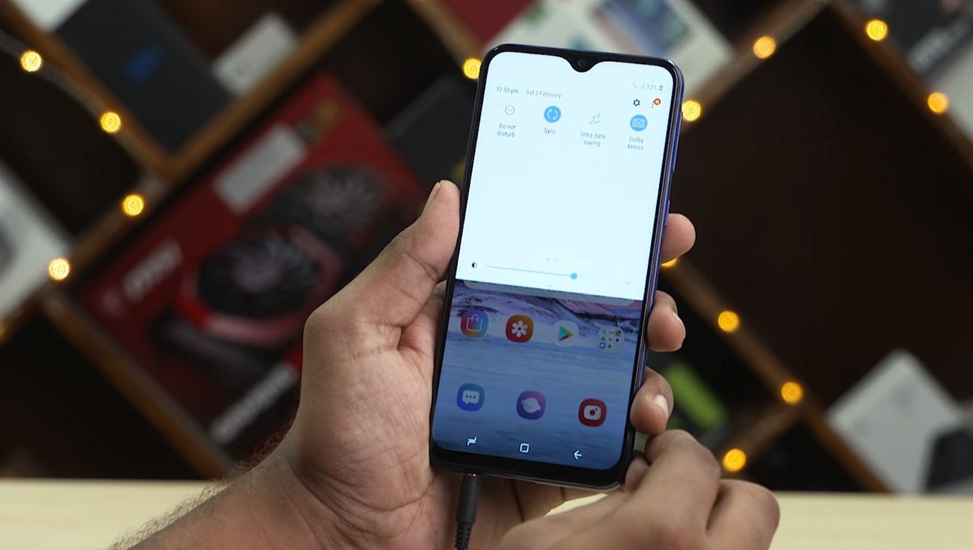 samsung galaxy m20 sync on