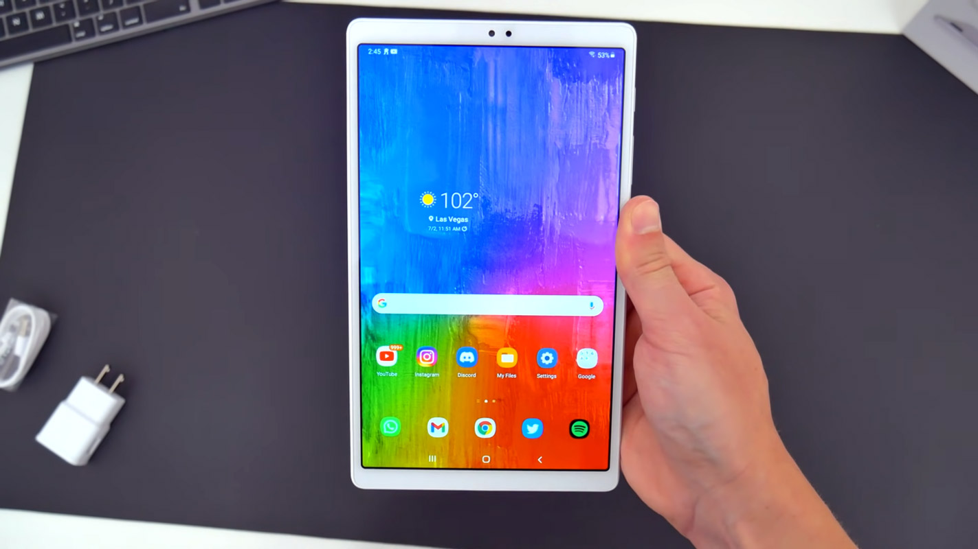 samsung galaxy tab a7 lite unlock screen