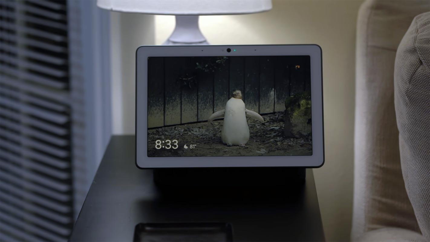 Google Nest Hub Max in the Bedroom