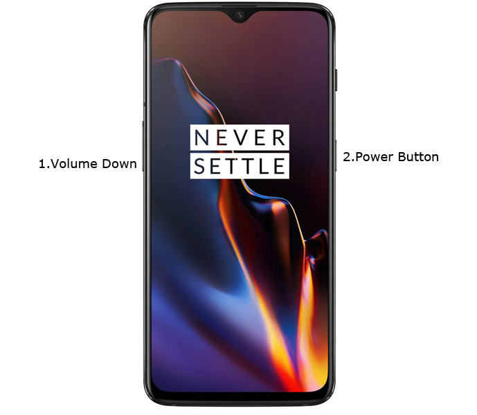 ONEPLUS 6T recovery mode