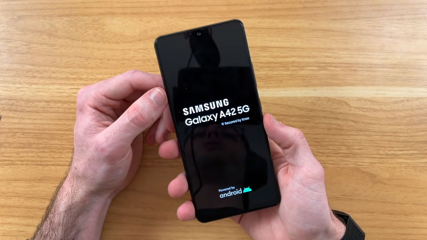 SAMSUNG GALAXY A42 5G BOOT LOGO SCREEN