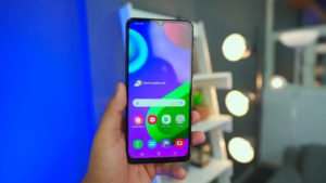 Samsung Galaxy M02 unlock screen