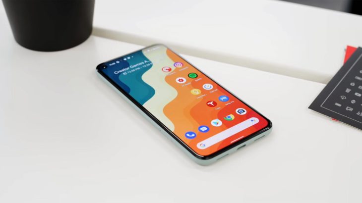 Google Pixel 5 Unlocked Home Screen Android 12
