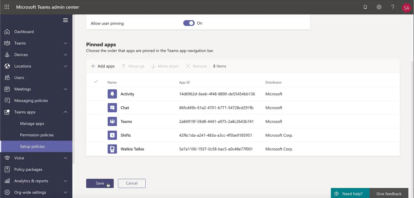 Microsoft Teams Walkie Talkie Admin Setup 2