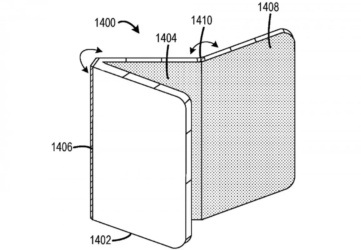 Microsoft Tri-Fold Surface Phone Patent