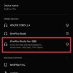OnePlus Buds Pro Bluetooth Connection