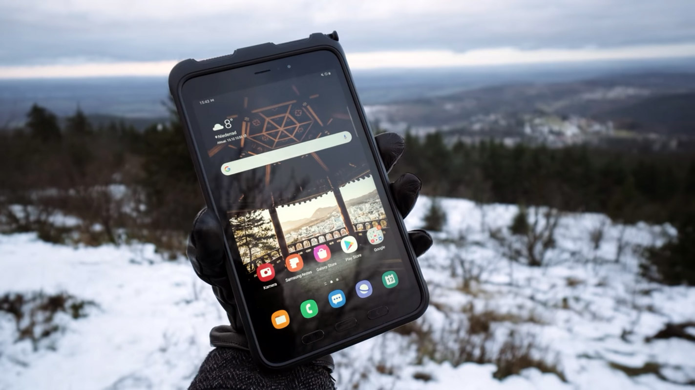 SAMSUNG GALAXY TAB ACTIVE 3 IN SNOW FOREST
