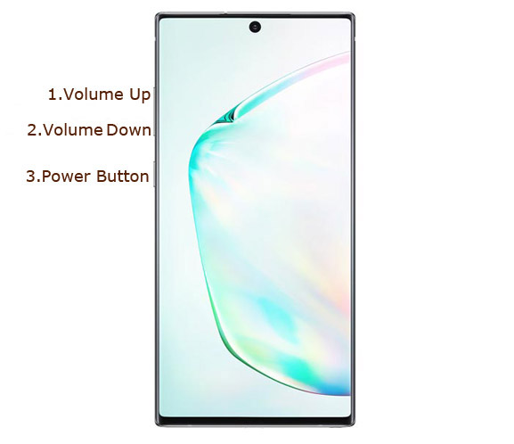 Samsung Galaxy Note 10 Plus recovery Mode 1