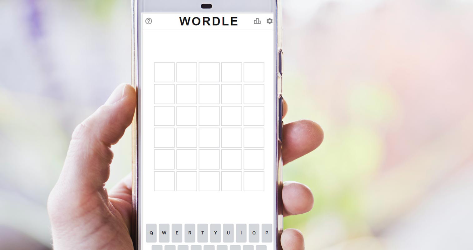 Wordle Game Website in Mobile