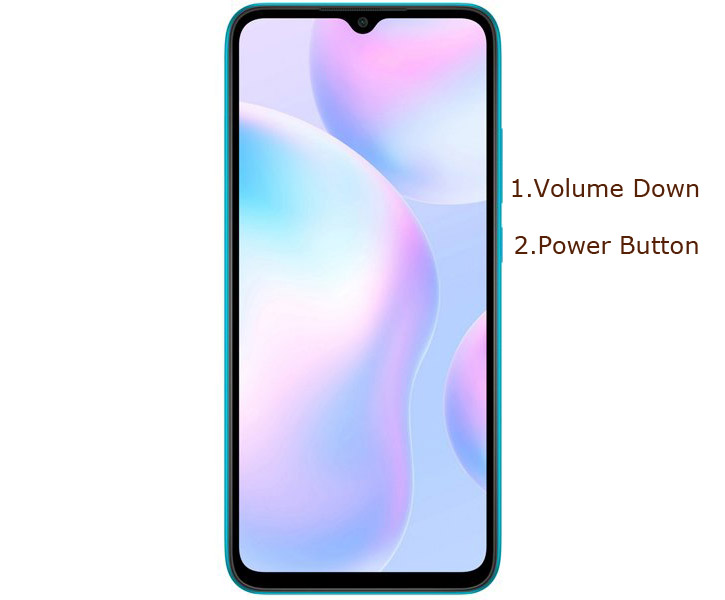 Xiaomi Redmi 9AT fastboot mode